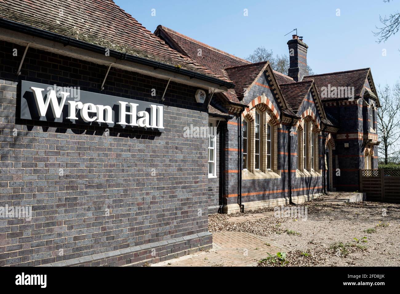 Wren Hall, Wroxall, Warwickshire, England, Großbritannien Stockfoto
