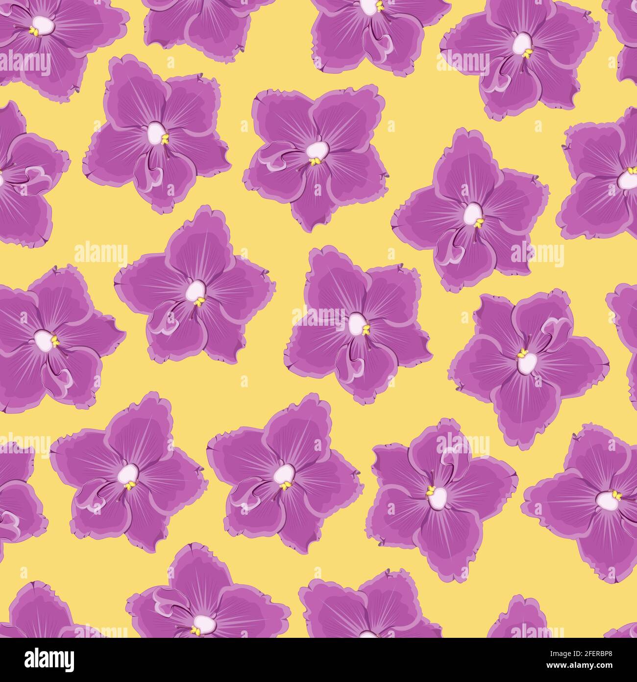 Nahtloses Muster mit Violett Stock Vektor