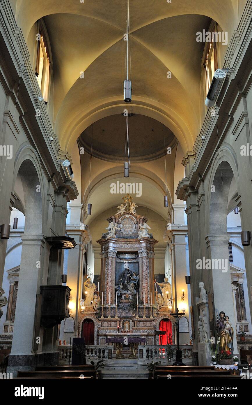 Kirche San Francesco a Ripa, Trastevere, Rom, Italien Stockfoto