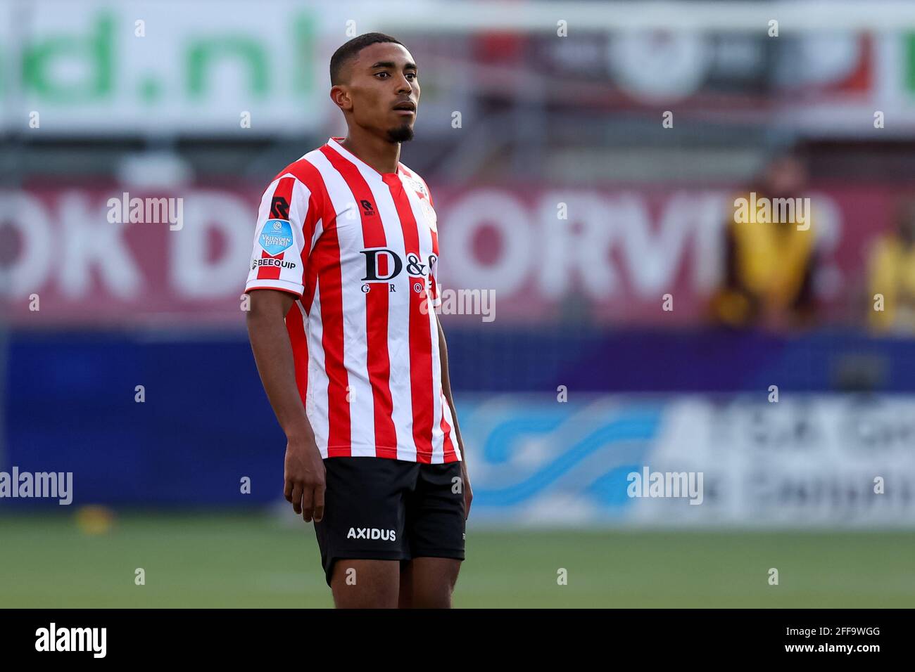 ROTTERDAM, NIEDERLANDE - 24. APRIL: Laros Duarte von Sparta Rotterdam während des niederländischen Eredivisie-Spiels zwischen Sparta Rotterdam und VVV Venlo in Sparta Stockfoto