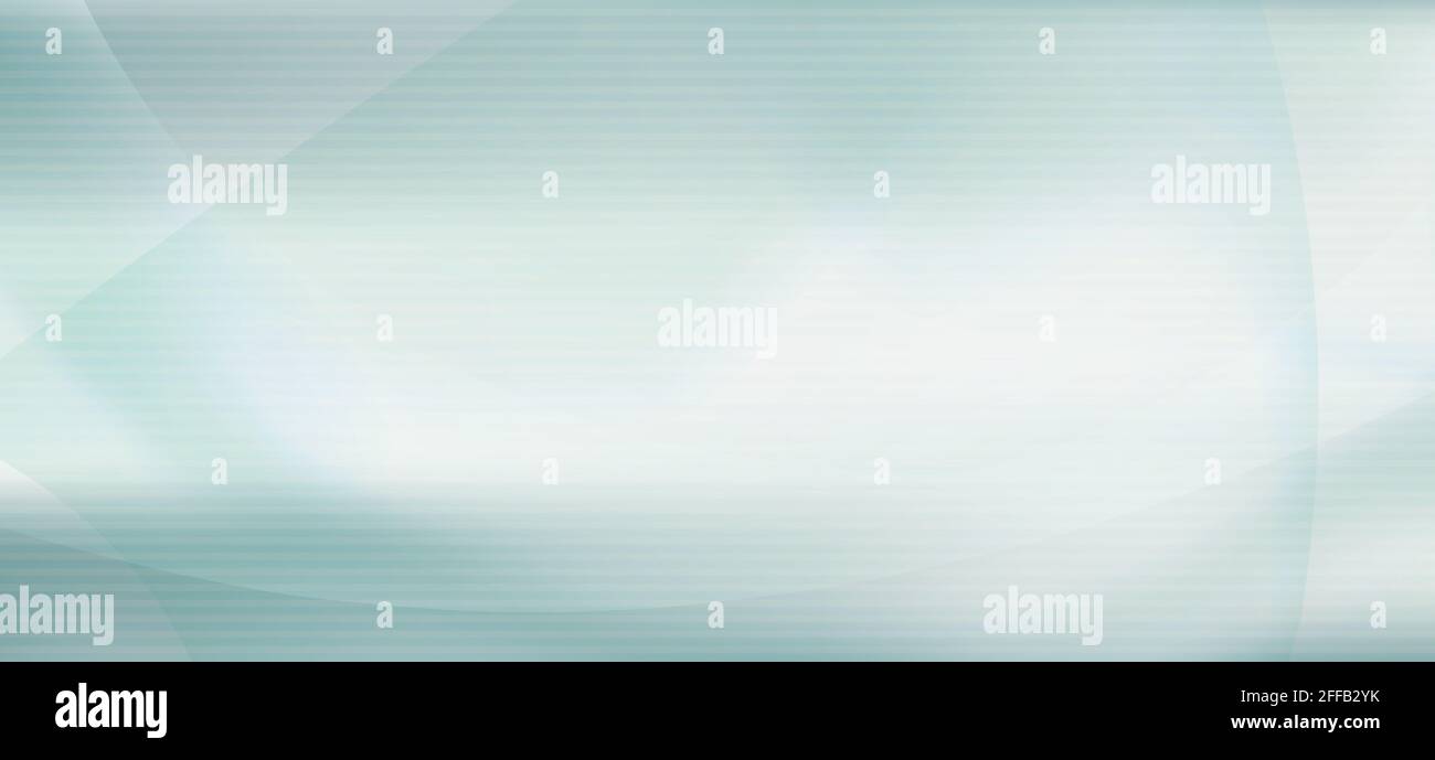 Abstrakter blasser schattengrüner Hintergrund mit runder transparenter Form. Rastergrafik Tapete Stockfoto