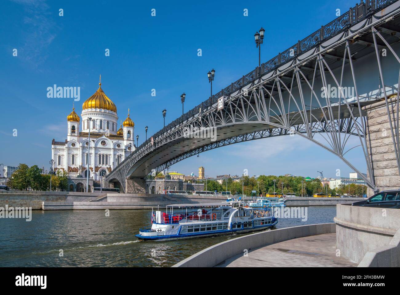 Kathedrale von Christus dem Erlöser in Moskau, Russland Stockfoto