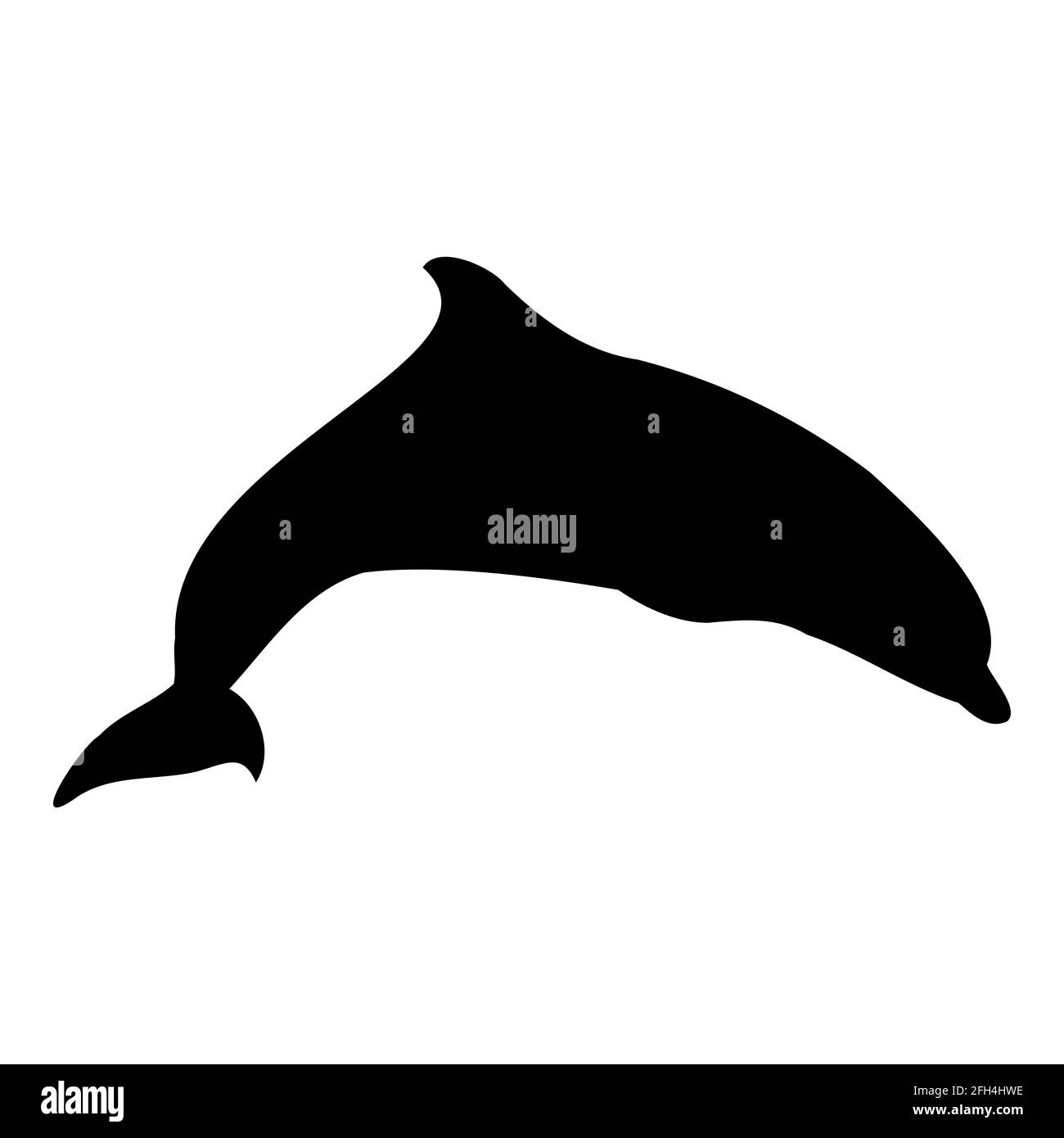 Cartoon Delfin Schwarzweiss Stockfotos Und Bilder Alamy