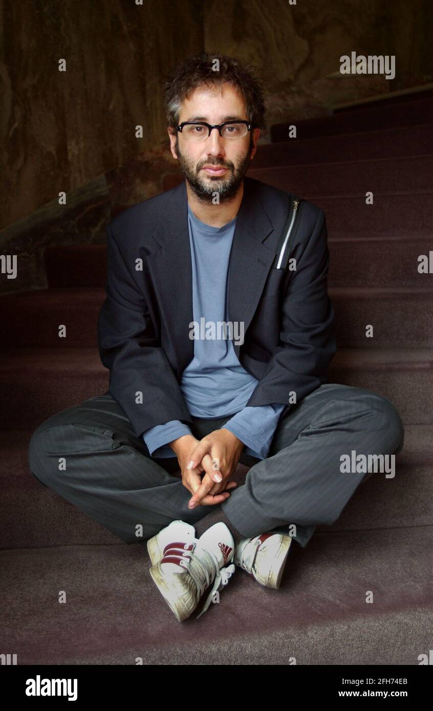 DAVID BADDIEL,20/7/04 PILSTON Stockfoto