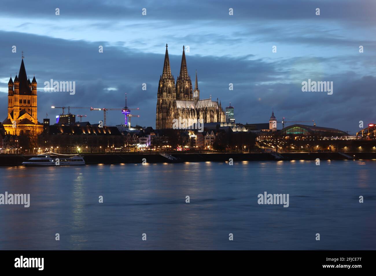 Stadt Köln Stockfoto
