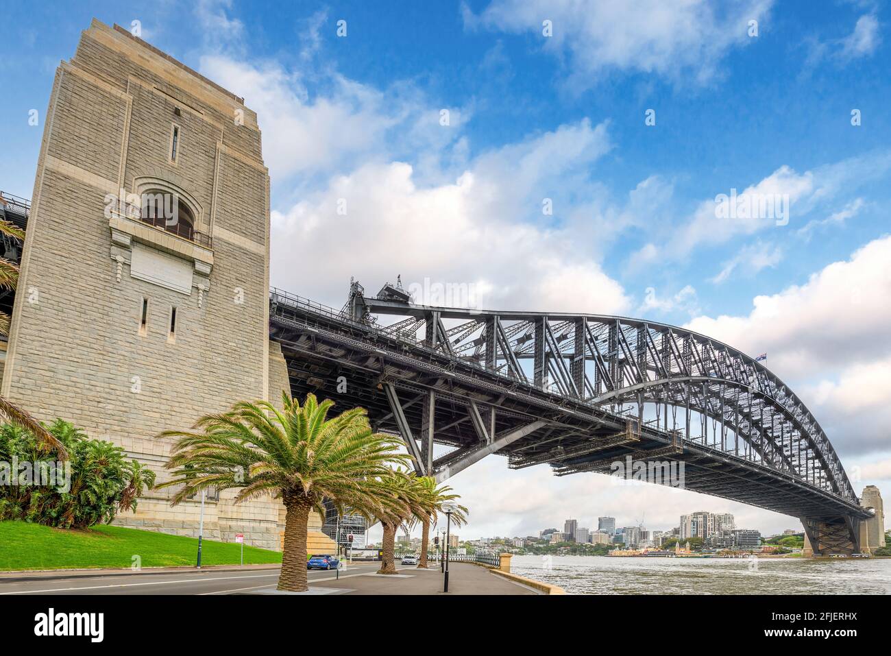 Sydney, New South Wales, Australien, 22. April 2021 ; Die Sydney Harbour Bridge, Australien. Stockfoto