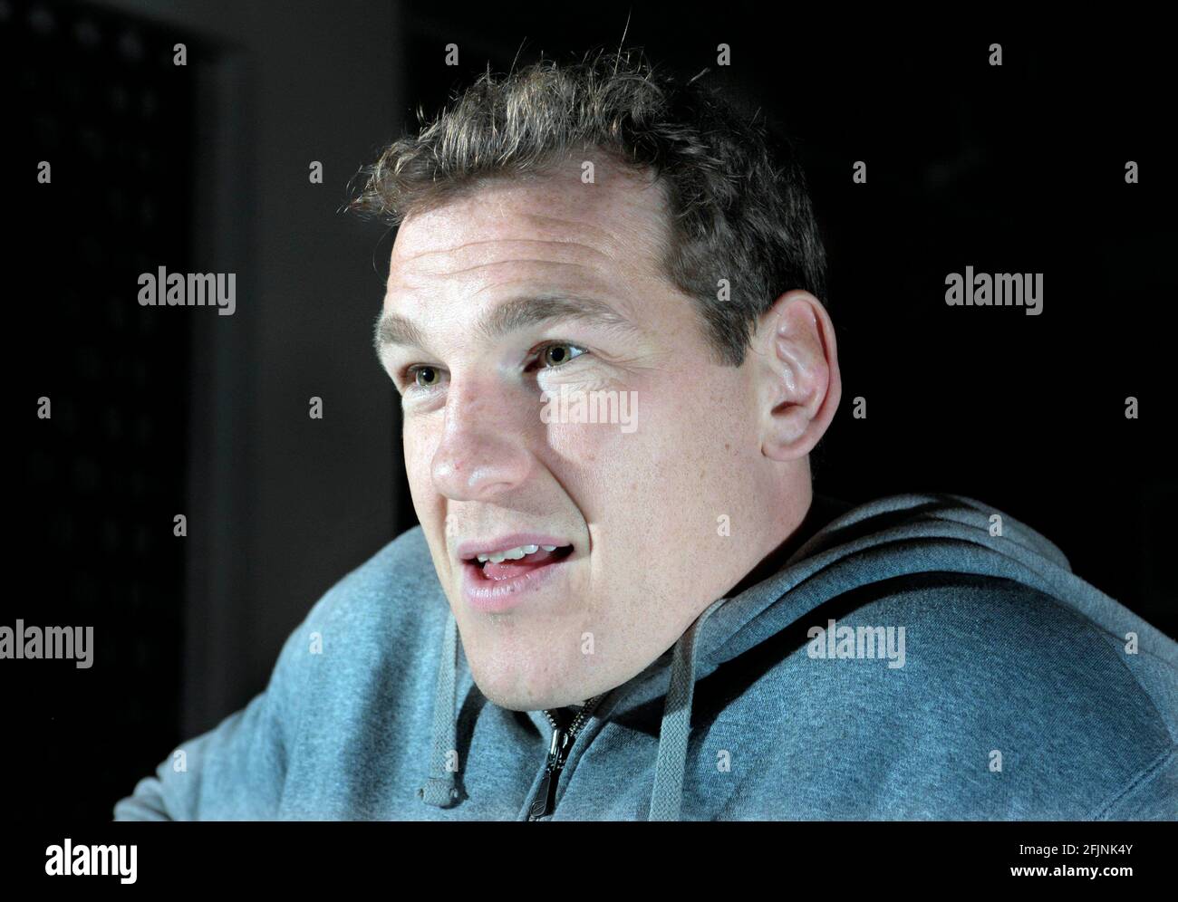 BOB CASEY aus dem irischen Rugby-Club in london, 10/1/2008. BILD DAVID ASHDOWN Stockfoto