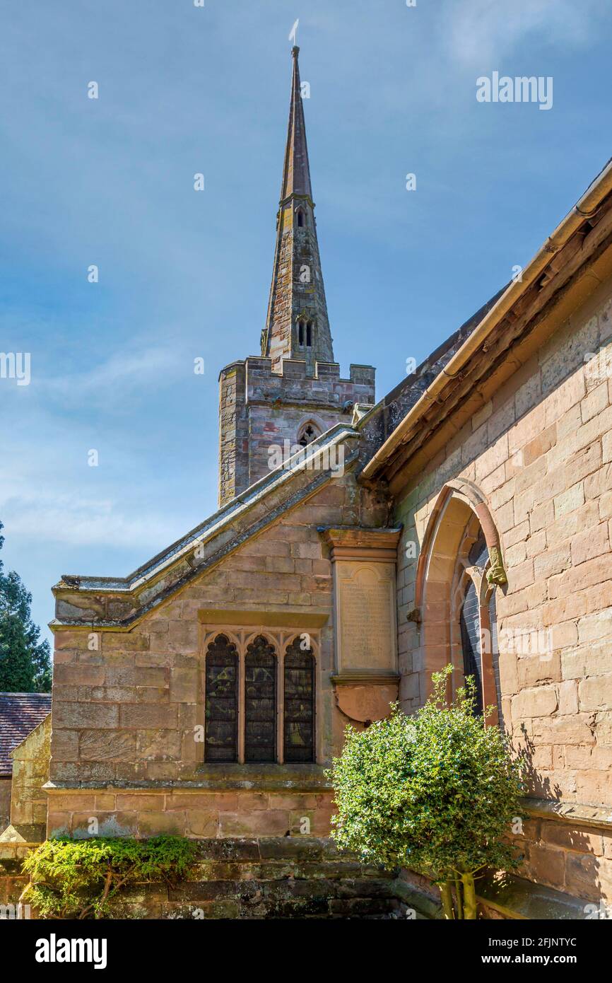 Holy Trinity Church in Belbroughton, Bromsgrove, Worcestershire, England. Stockfoto