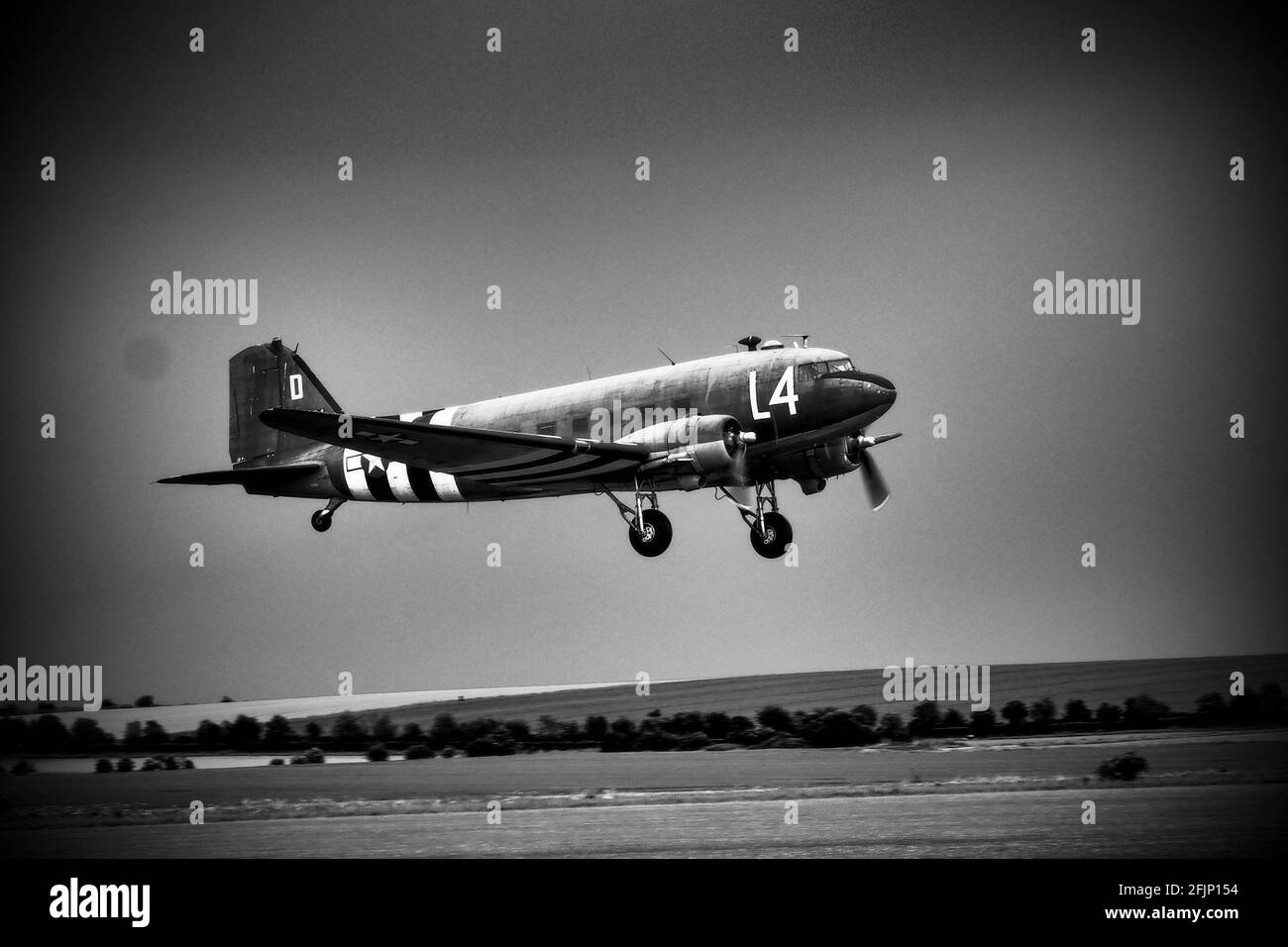 Duxford D-Day Airshow Stockfoto