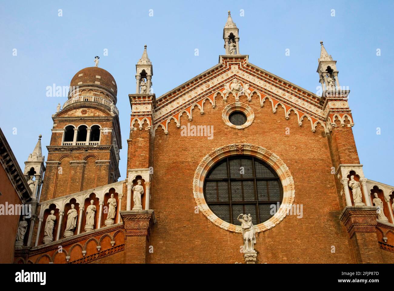 Kirche Madonna dell'Orto, Cannaregio, Venedig, Venetien, Italien Stockfoto