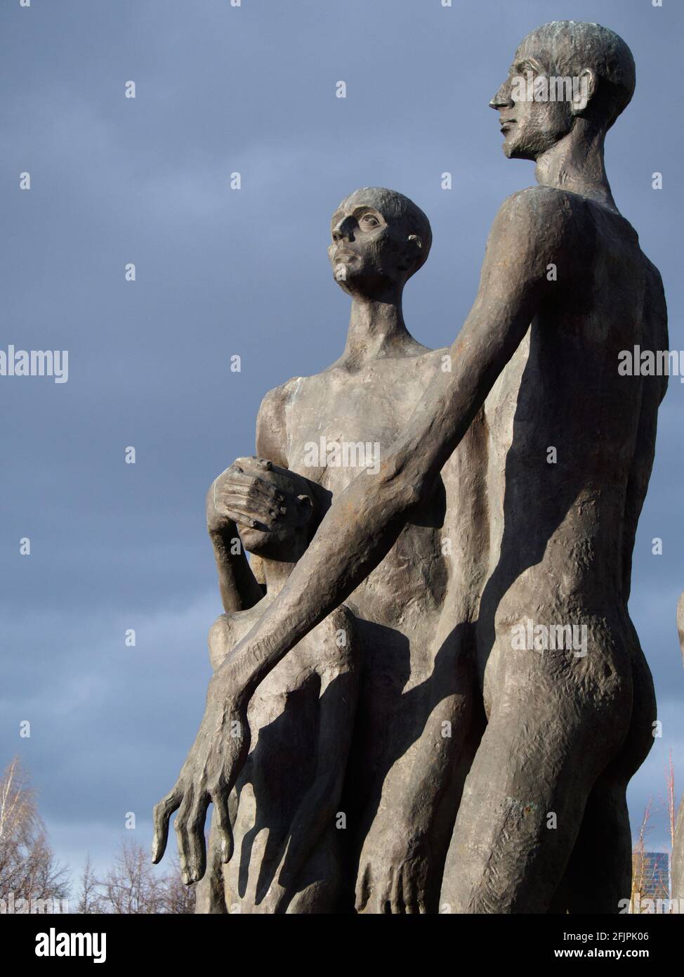 Die Tragödie des Völkerdenkmals im Siegespark ist allen Opfern der Nazi-Konzentrationslager gewidmet. Stockfoto