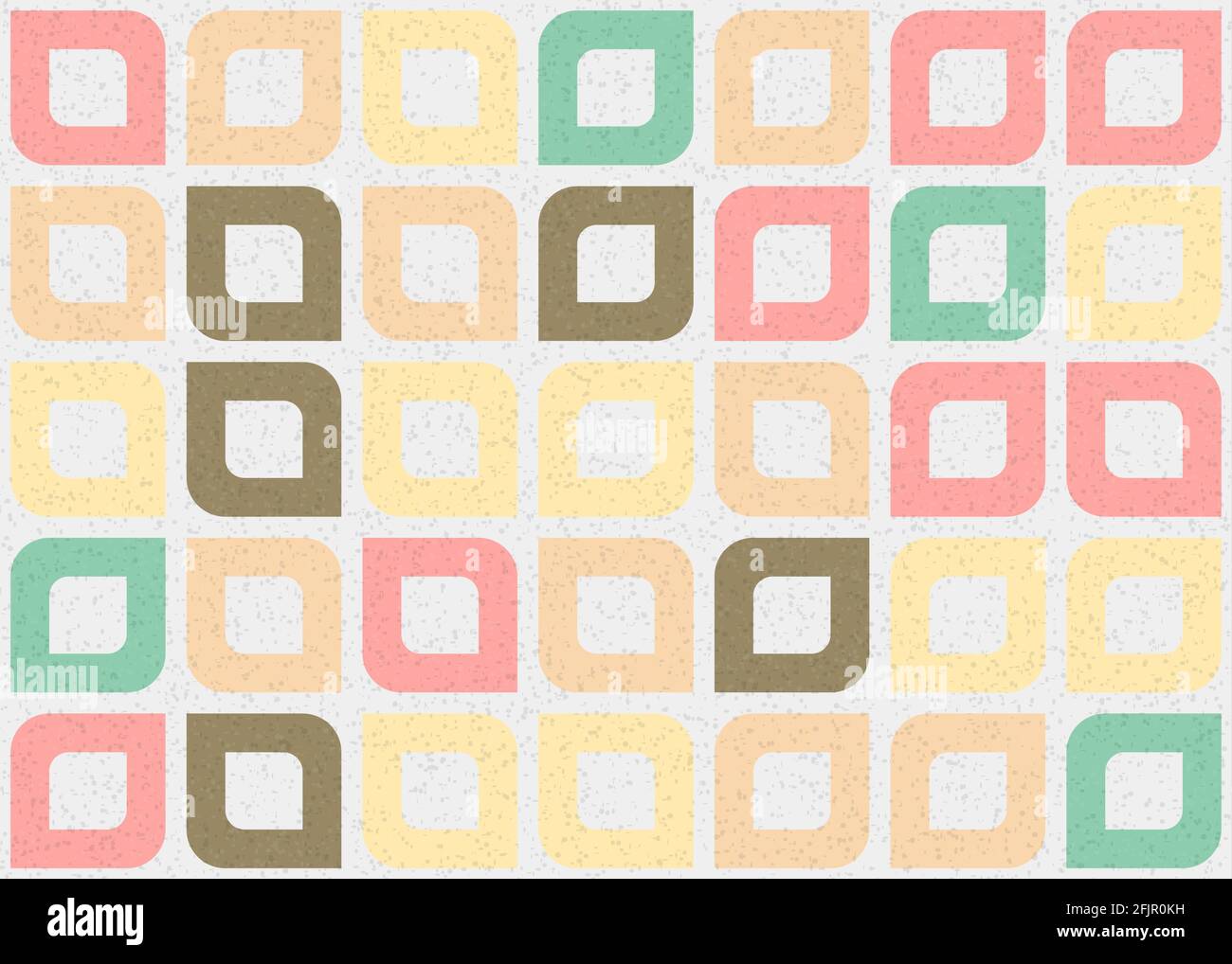 Abstrakte geometrische generative Illustrationen Stock Vektor