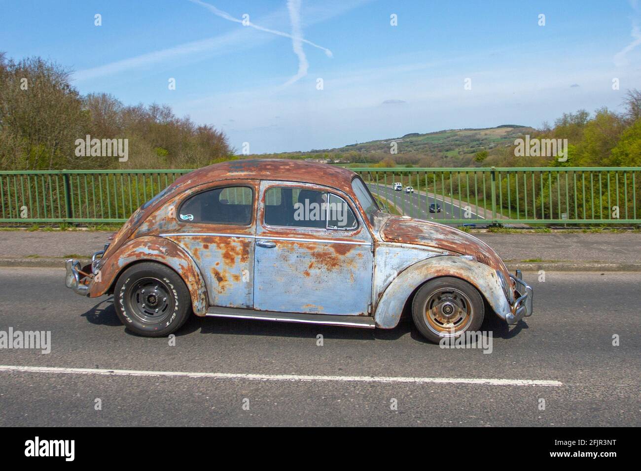 1958, 50er Jahre VW Volkswagen Beetle, alter Typ, vintage 