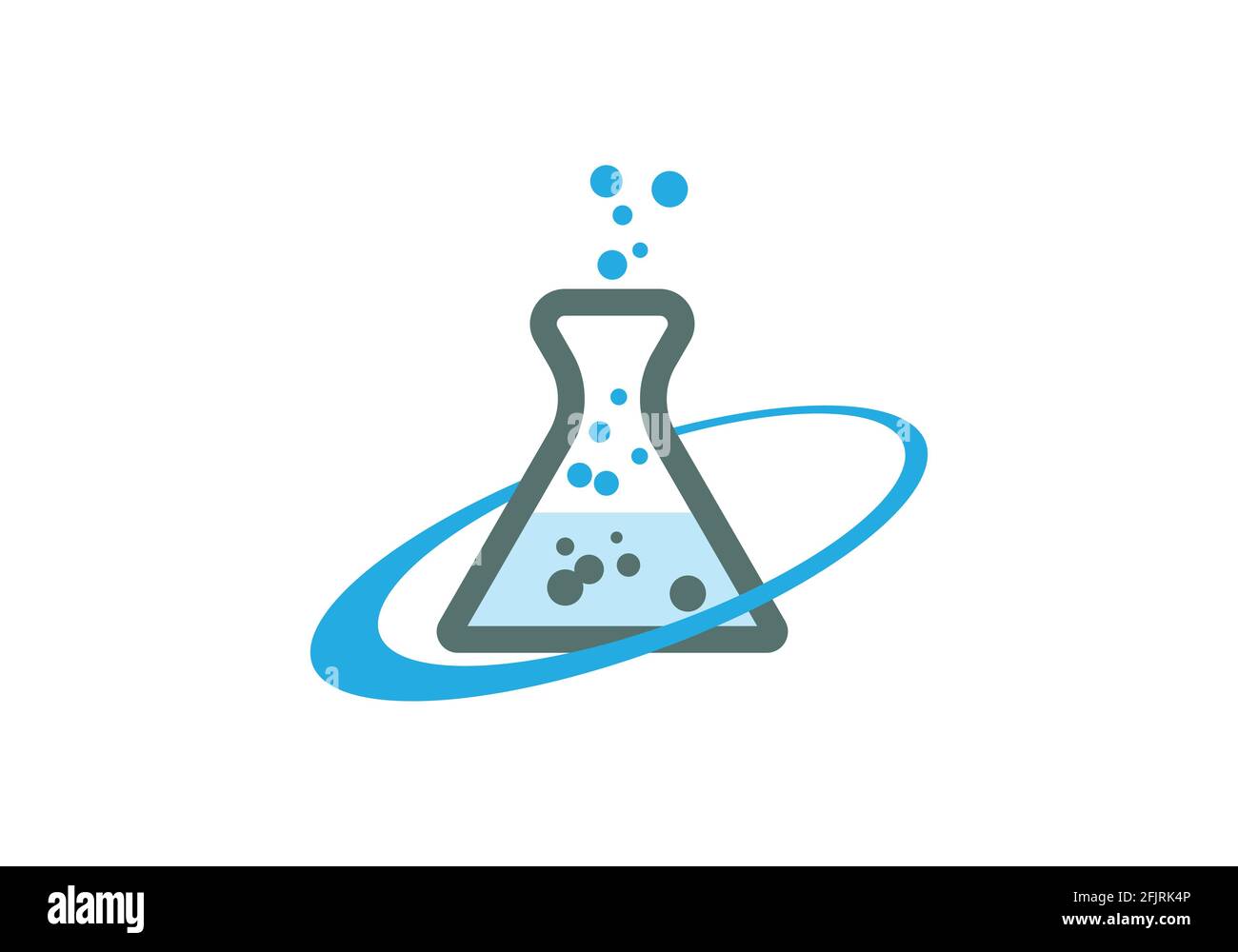 Vektorvorlage für das Logo des Labors, Creative Lab-Logo. Stock Vektor