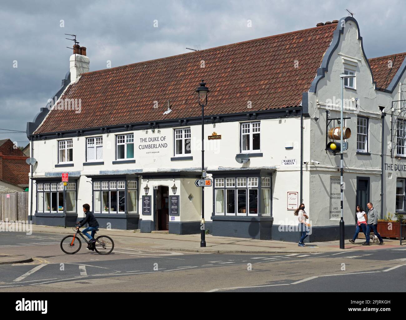 The Duke of Cumberland Pub in Cottingham, East Yorkshire, England Stockfoto