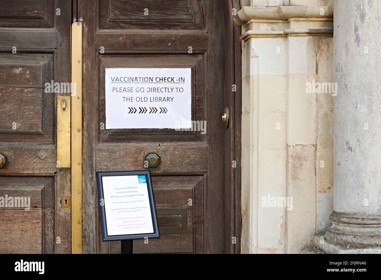 2. Covid-19-Impfung im Charton House, London Stockfoto