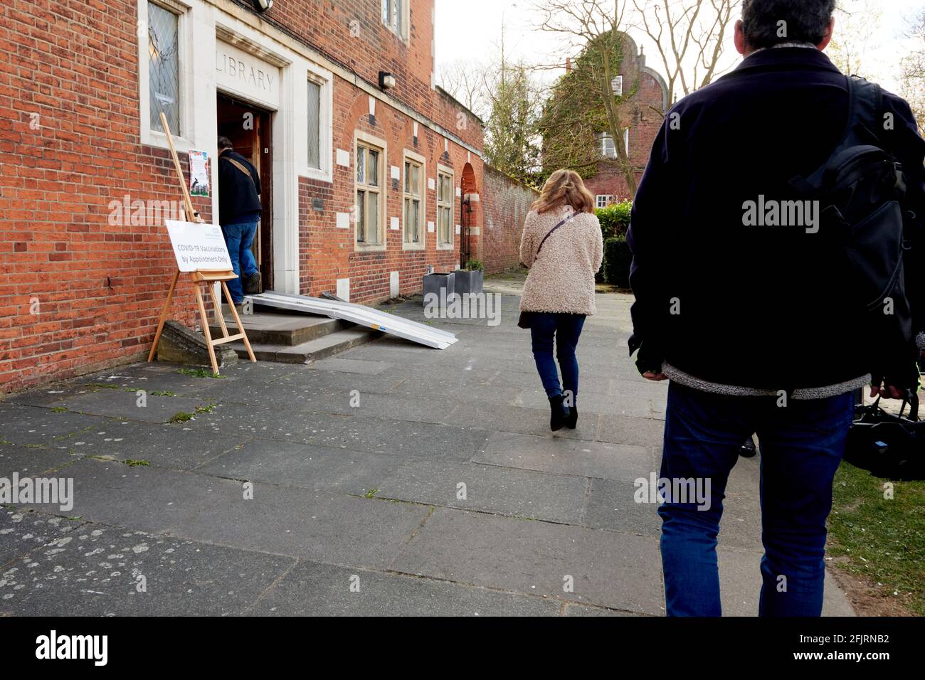 2. Covid-19-Impfung im Charton House, London Stockfoto