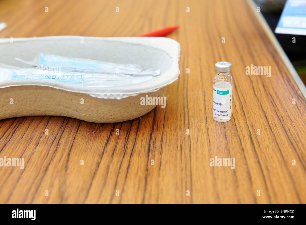 2. Covid-19-Impfung im Charton House, London Stockfoto