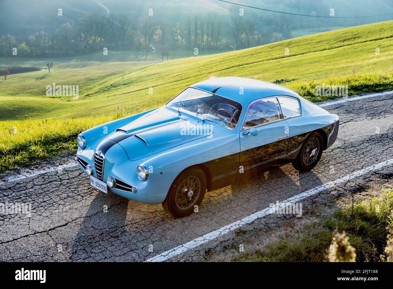 1955 Alfa Romeo 1900 SZ Coupé Zagato Stockfoto