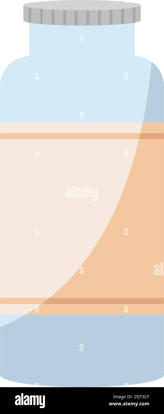 Inhalator Refill Vernebler medizinisches Zubehör Stock Vektor