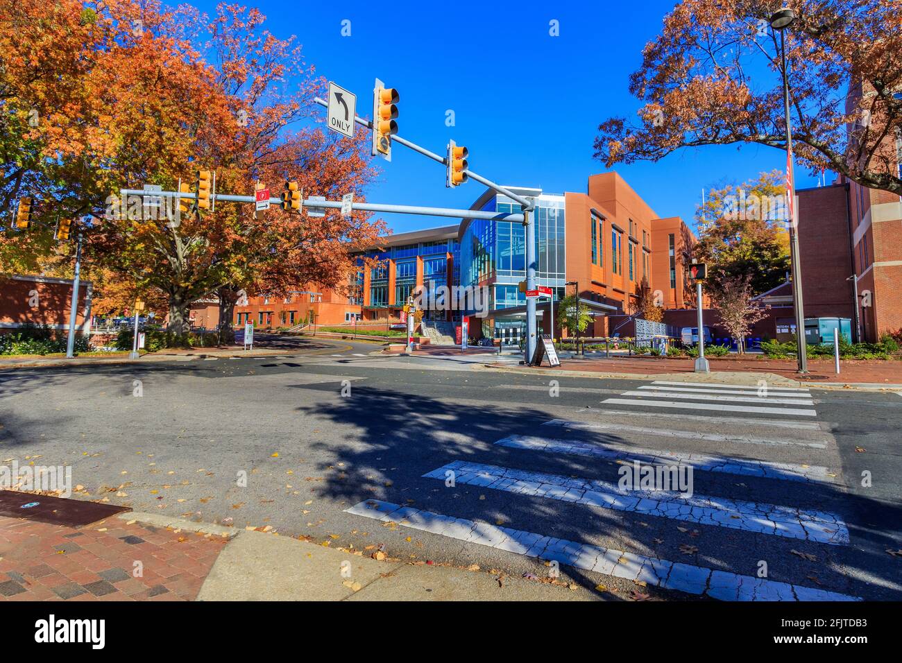 RALEIGH, NC, USA - 24. NOVEMBER: Talley Student Union am 24. November 2017 an der North Carolina State University in Raleigh, North Carolina. Stockfoto