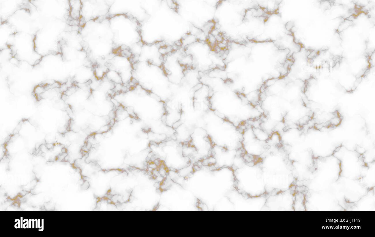 Gold Marmor Textur Muster Hintergrund. Vektorgrafik. Stock Vektor