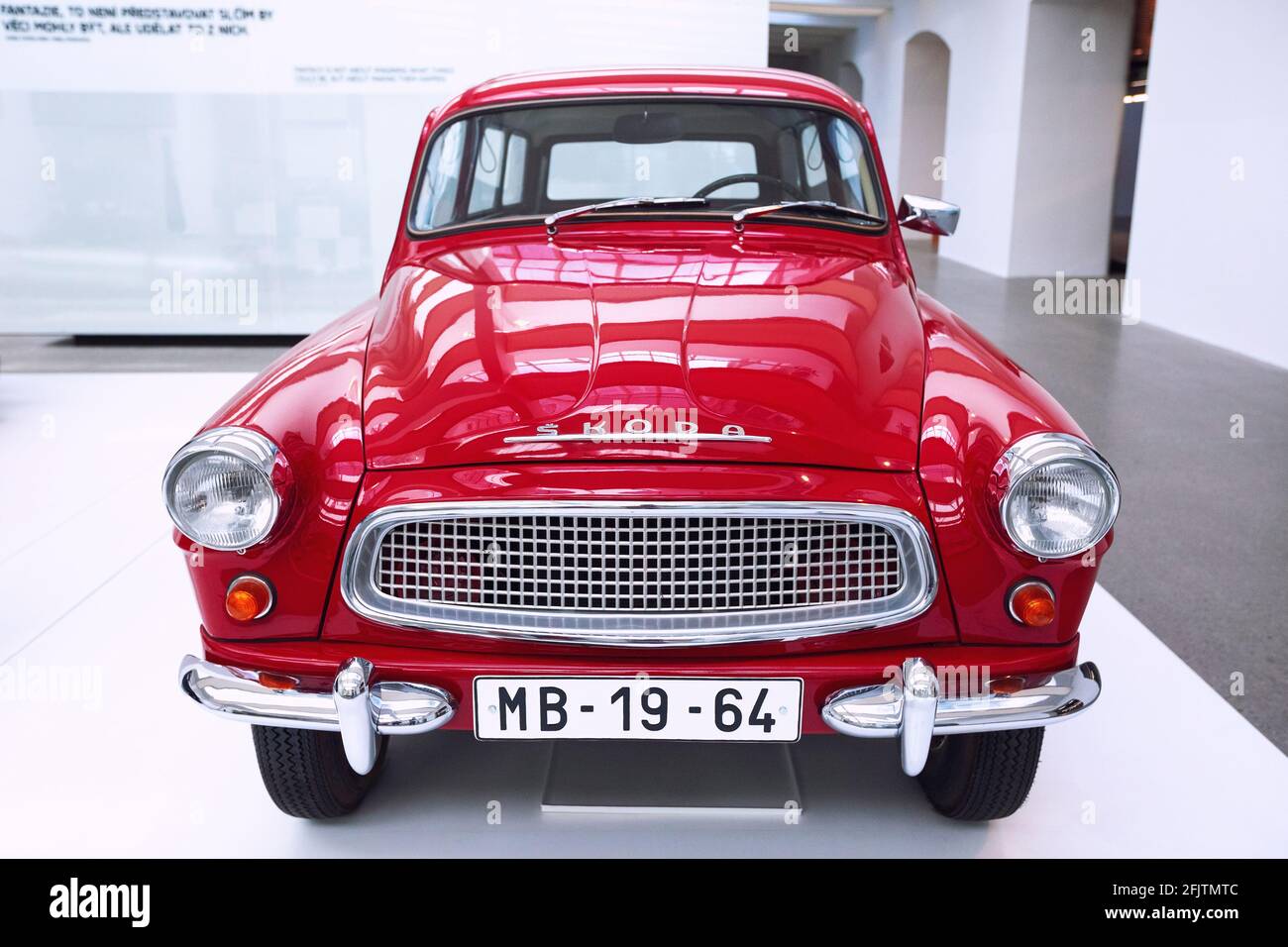 Skoda Octavia Combi, Typ 993 C im Skoda Museum, Mlada Boleslav, Tschechische Republik Stockfoto