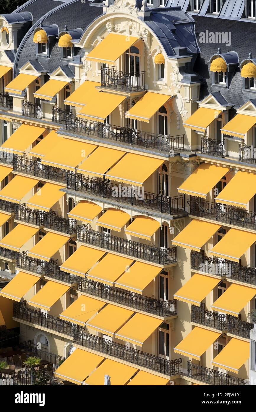 Schweiz, Kanton Waadt, Montreux, Fairmont Le Montreux Palace Hotel Stockfoto