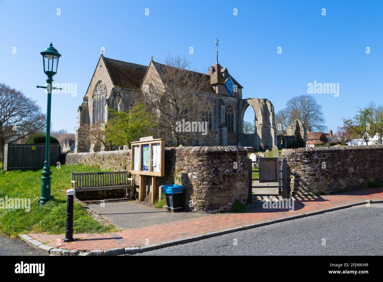 Kirche des heiligen Thomas des Märtyrers, Winchelsea, Ost-sussex, großbritannien Stockfoto