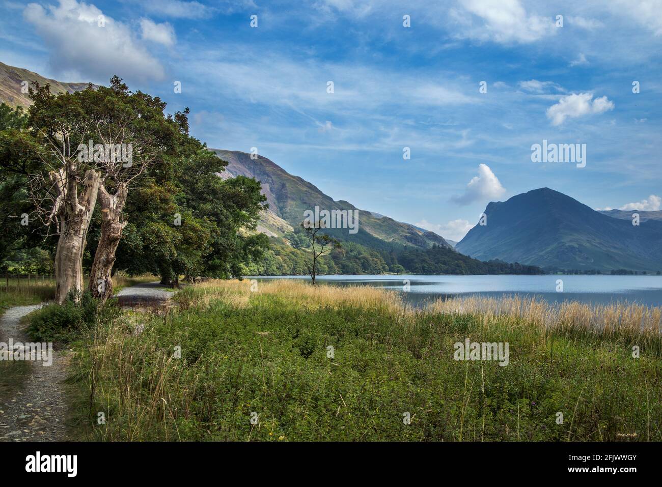 Einer der schönsten Seen von Cumbrias, Buttermere Stockfoto