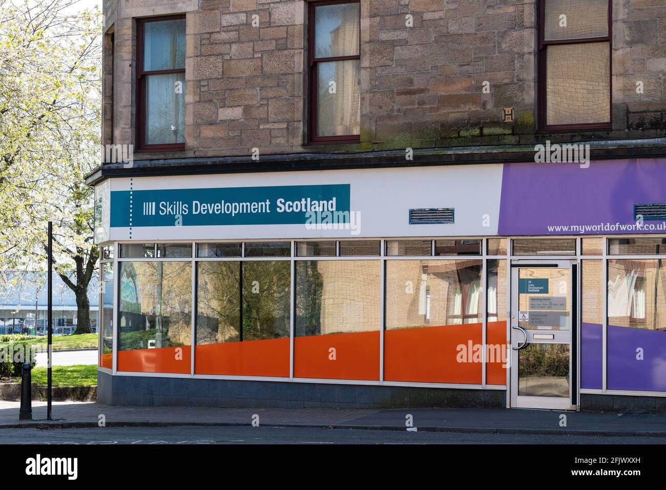 Kompetenzentwicklung Schottland - Karrierezentrum - Stirling, Schottland, Großbritannien Stockfoto