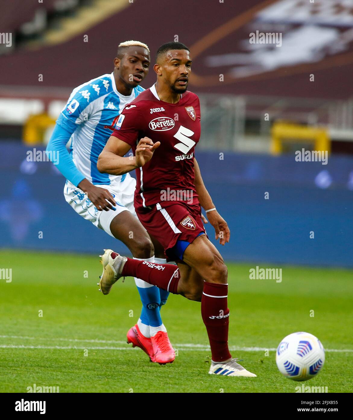 Turin Fc - Sec Napoli Stockfoto