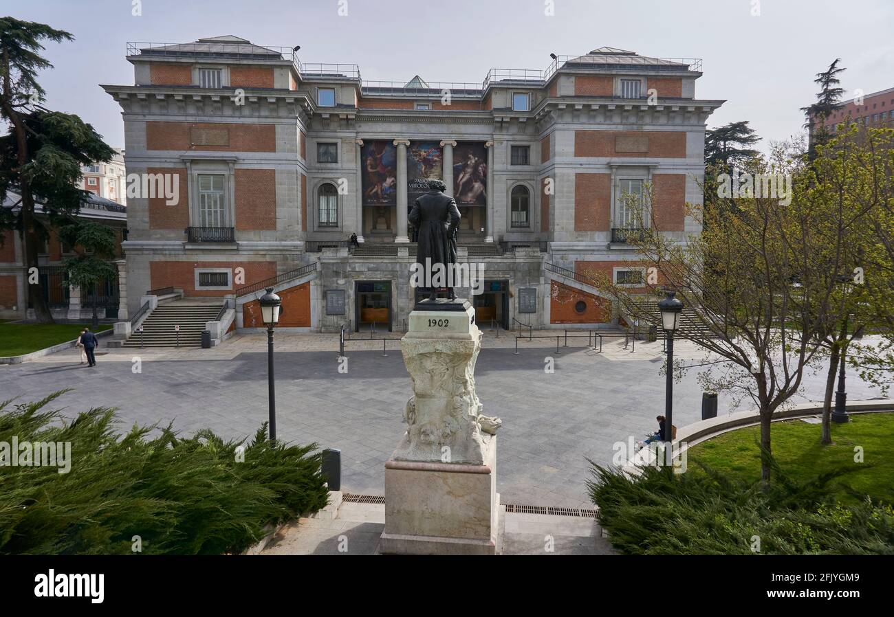Das Museo del Prado, Madrid, Spanien Stockfoto