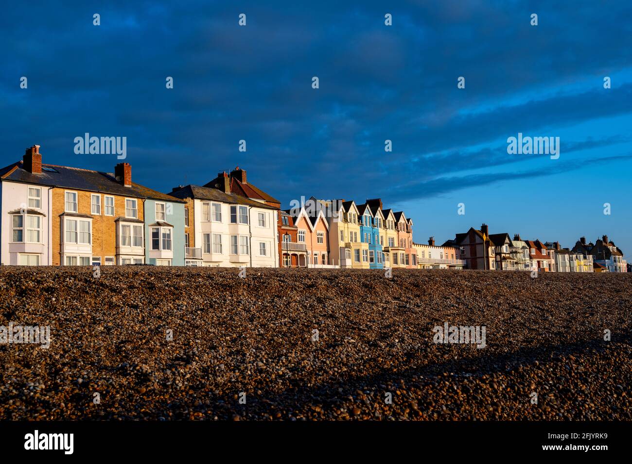 Am Meer Wohnimmobilien Aldeburgh Suffolk England Stockfoto