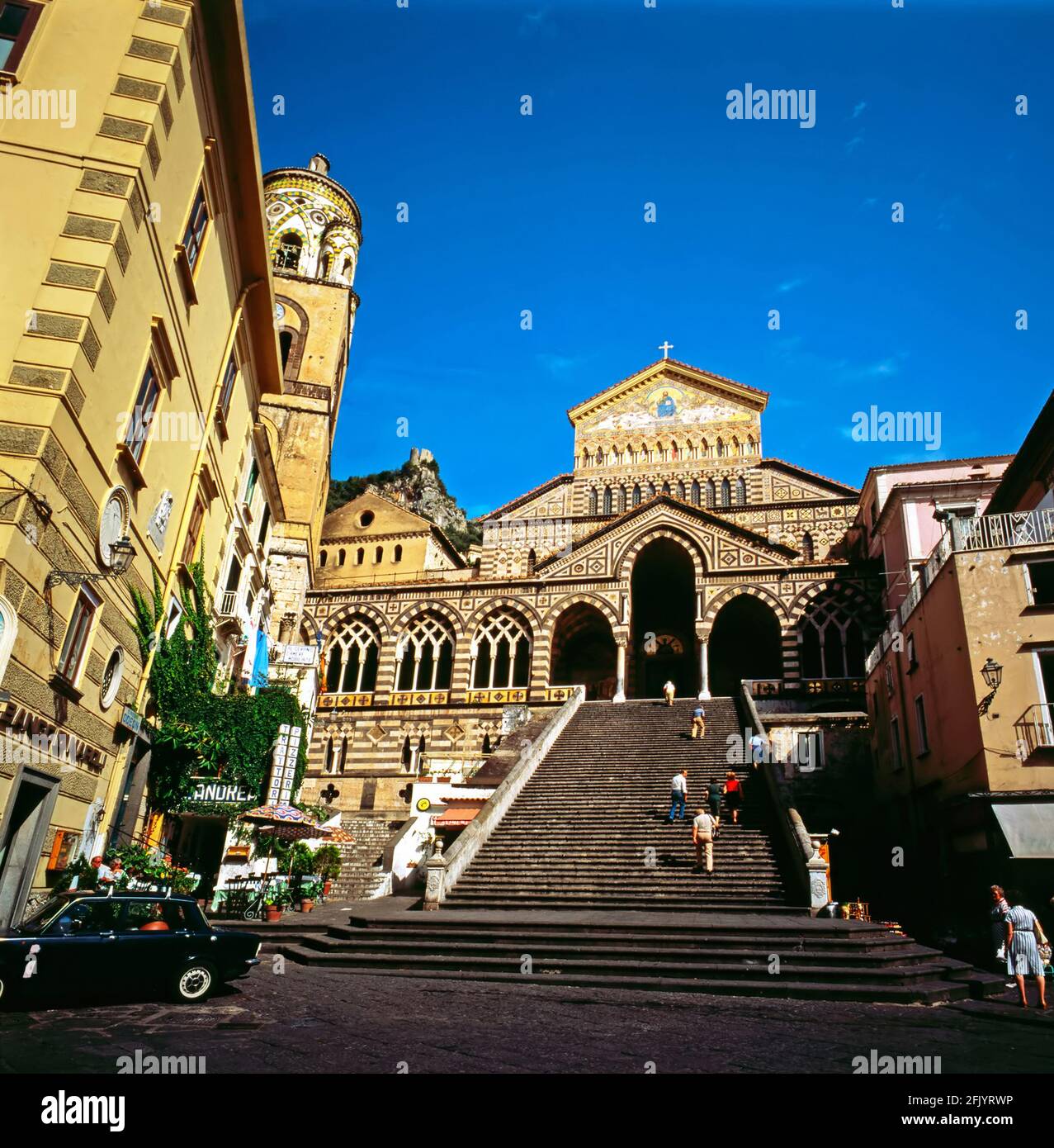 Kathedrale in Amalfi, Italien Stockfoto