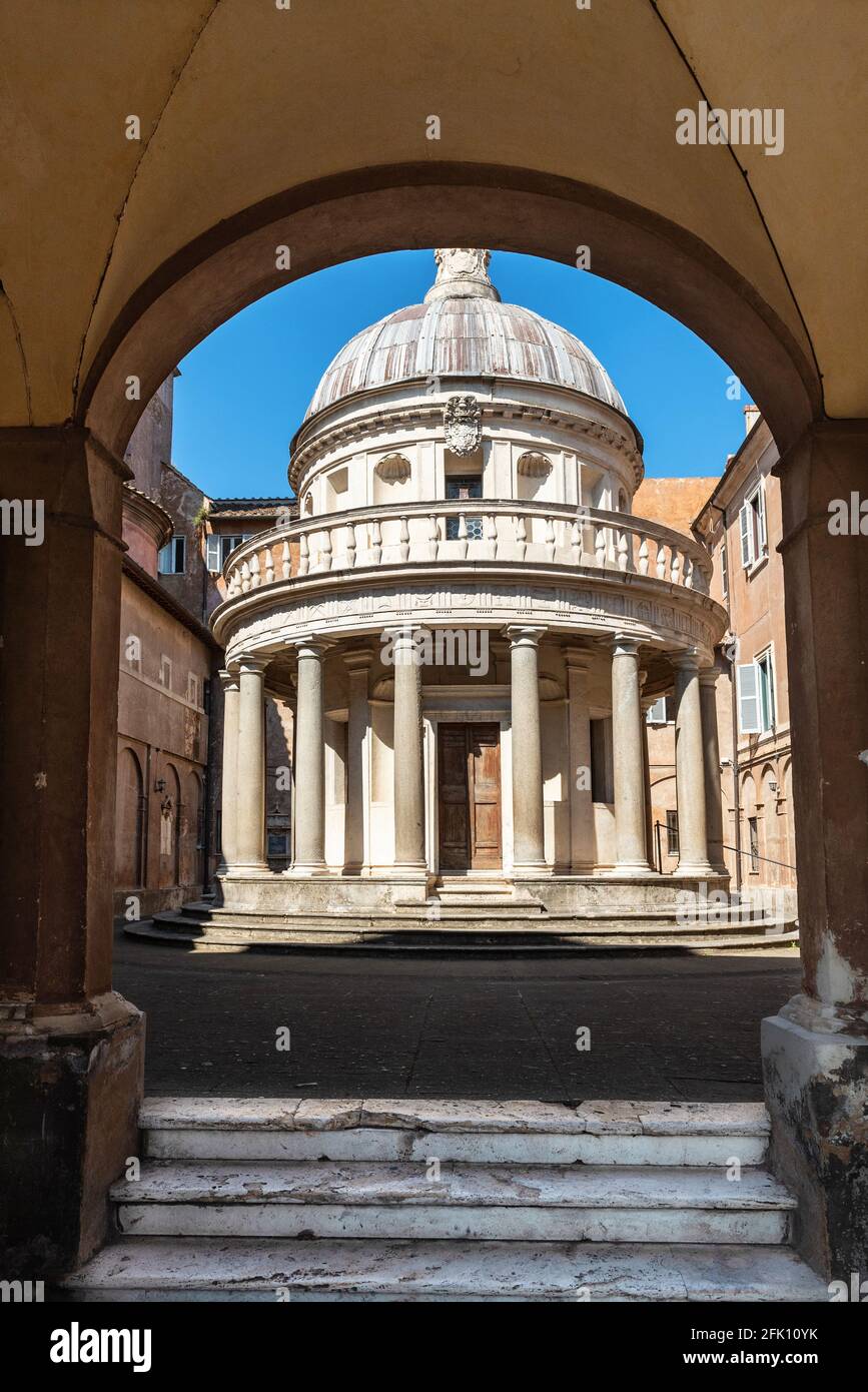 Tempietto di San Pietro in Montorio, Tempel Tempietto del Bramante