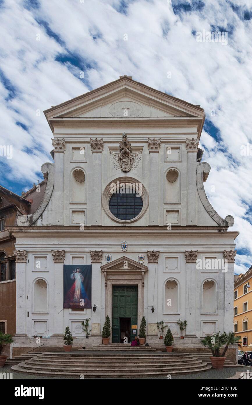 Chiesa, Santo Spirito in Sassia, Kirche, Roma, Latium, Italien, Europa Stockfoto