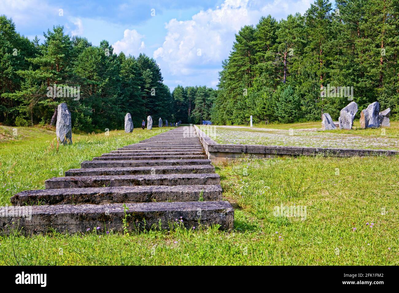 Polen, Treblinka, Nazi-Konzentrationslager, woiwodschaft Masowien. Stockfoto