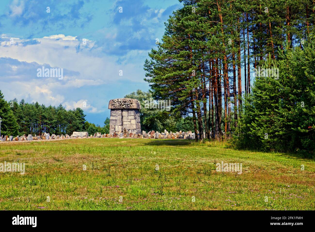 Polen, Treblinka, Nazi-Konzentrationslager, woiwodschaft Masowien. Stockfoto