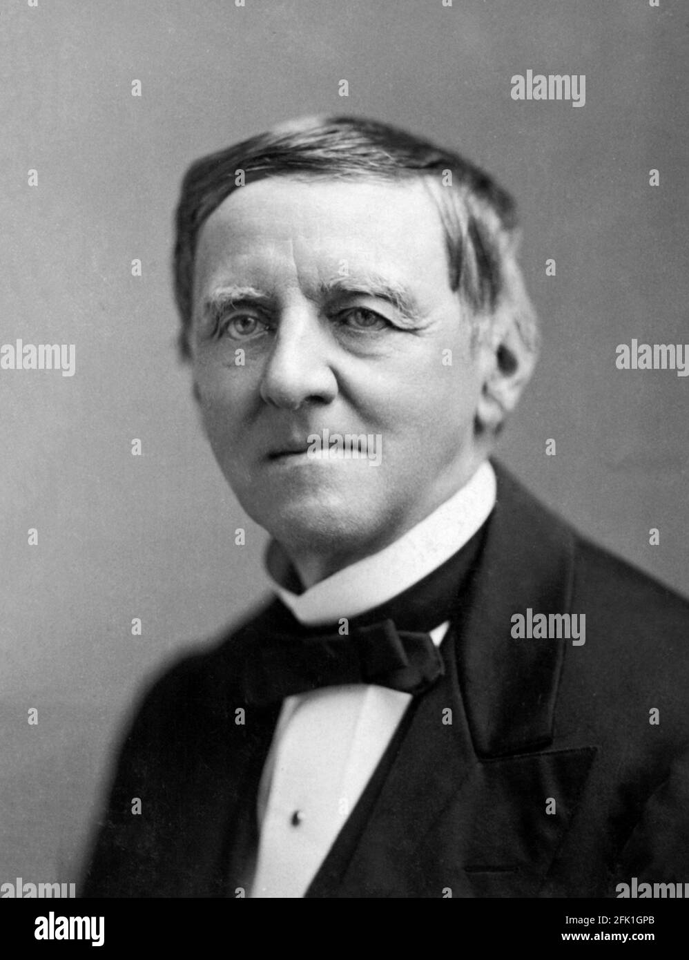 Samuel Tilden. Porträt des amerikanischen Politikers, der als 25. Gouverneur von New York diente, Samuel Jones Tilden (1814-1886), von José María Mora, c. 1870 Stockfoto