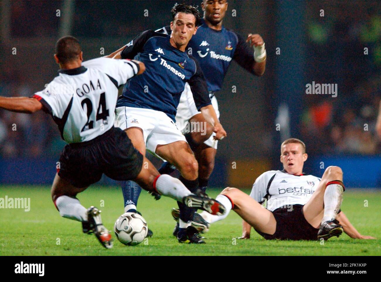 FULHAM V SPORNT BEI QPR AN 11/9/2002 BILD DAVID ASHDOWN Stockfoto