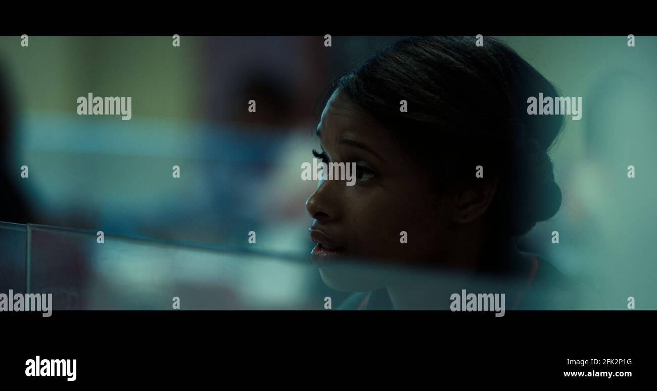 VERÖFFENTLICHUNG: 7. Mai 2021 TITEL: Monster STUDIO: Netflix REGIE: Anthony Mandler PLOT: Story of 17-year-old Steve Harmon, a Harlem native besuchte eine prestigeträchtige Filmschule, wessen Leben sich komplett ändert, als er des Verbrechens angeklagt wird. HAUPTROLLE: JENNIFER HUDSON. (Kreditbild: © Netflix/Entertainment Picturs) Stockfoto