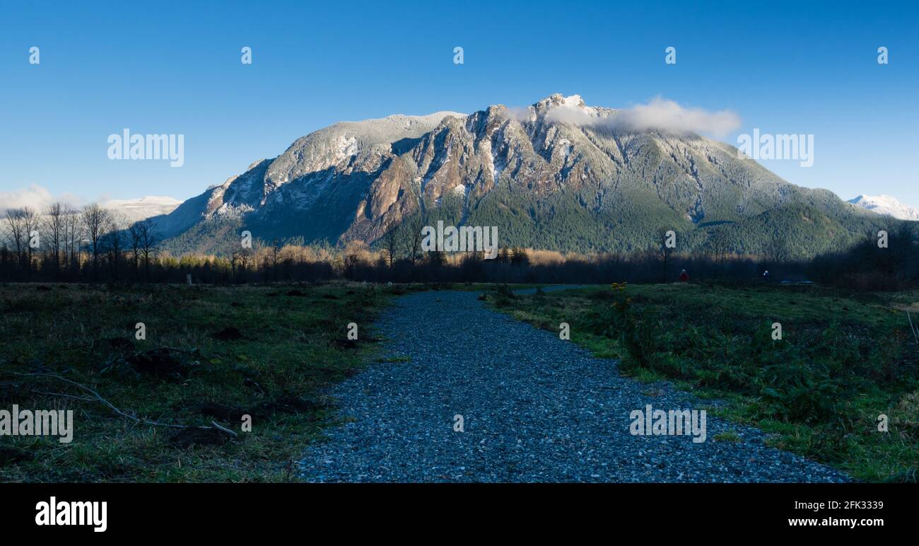 Mount Si in der Nähe von North Bend, Bundesstaat Washington Stockfoto