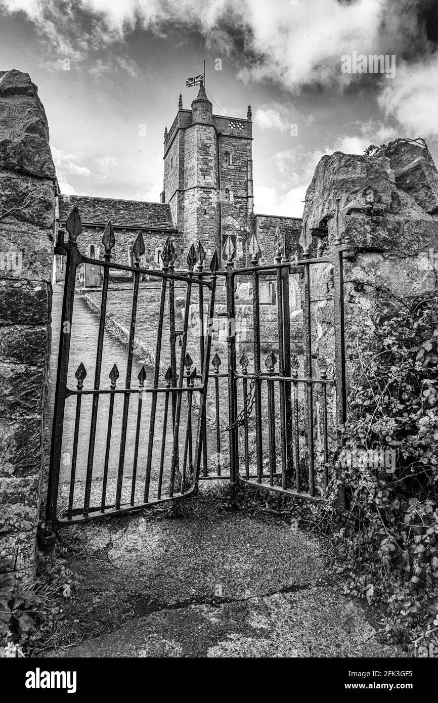 St. Nicholkirche, Weston-Super-Mare Stockfoto