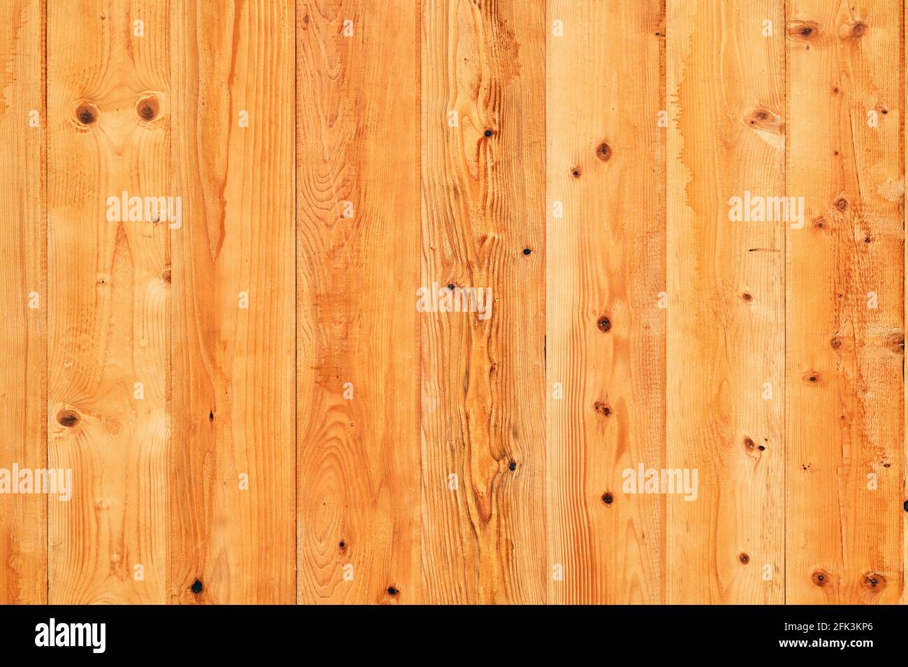 Eichenholzdielen Oberfläche als Hintergrund, detaillierte Textur von Holzbrettern Stockfoto