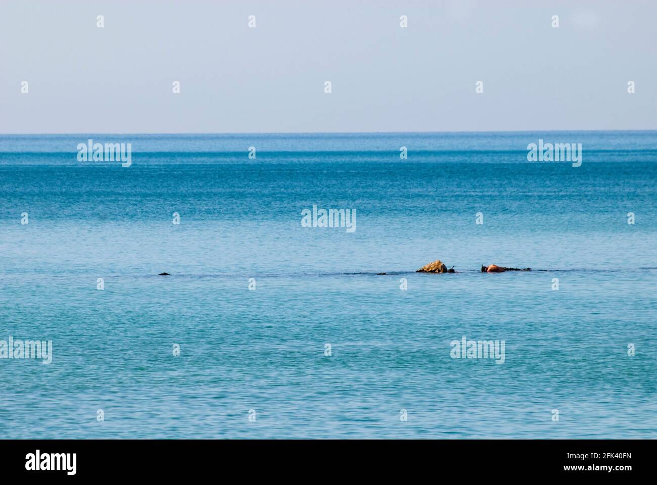 Strände an der Jonic Coast of Basilicata, Policoro, Metaponto Mare, Siri, Provinz Mdera, Italien Stockfoto