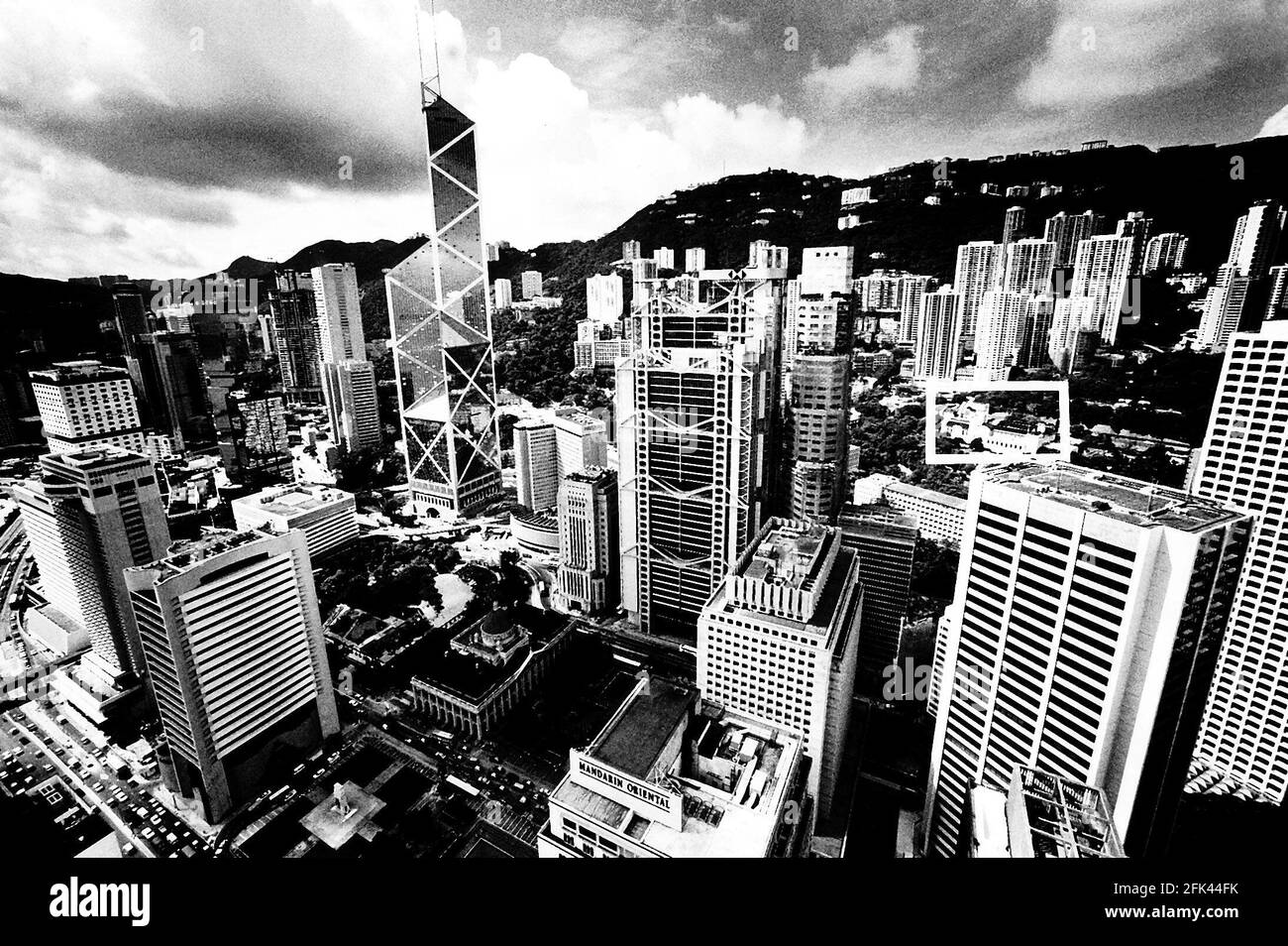 Orte Hong Kong Island Central AreaDbase Stockfoto
