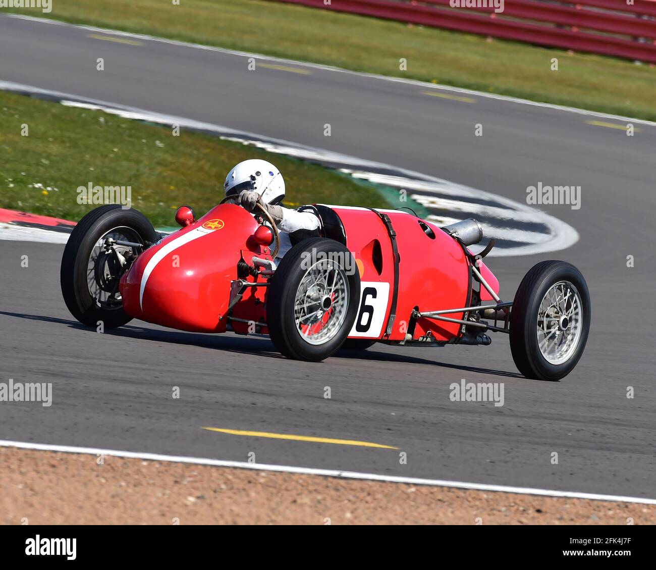 Darrell Woods, Staride Mk 3, Formel 3, 500 Owners Association, VSCC Spring Start Meeting, Silverstone, Northamptonshire, England, 17. April 2021. Stockfoto