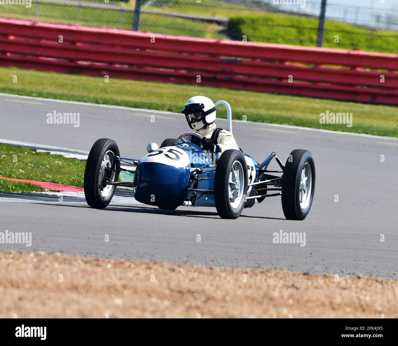 Jim May, Petty Formula 3, Formula 3, 500 Owners Association, VSCC Spring Start Meeting, Silverstone, Northamptonshire, England, 17. April 2021. Stockfoto
