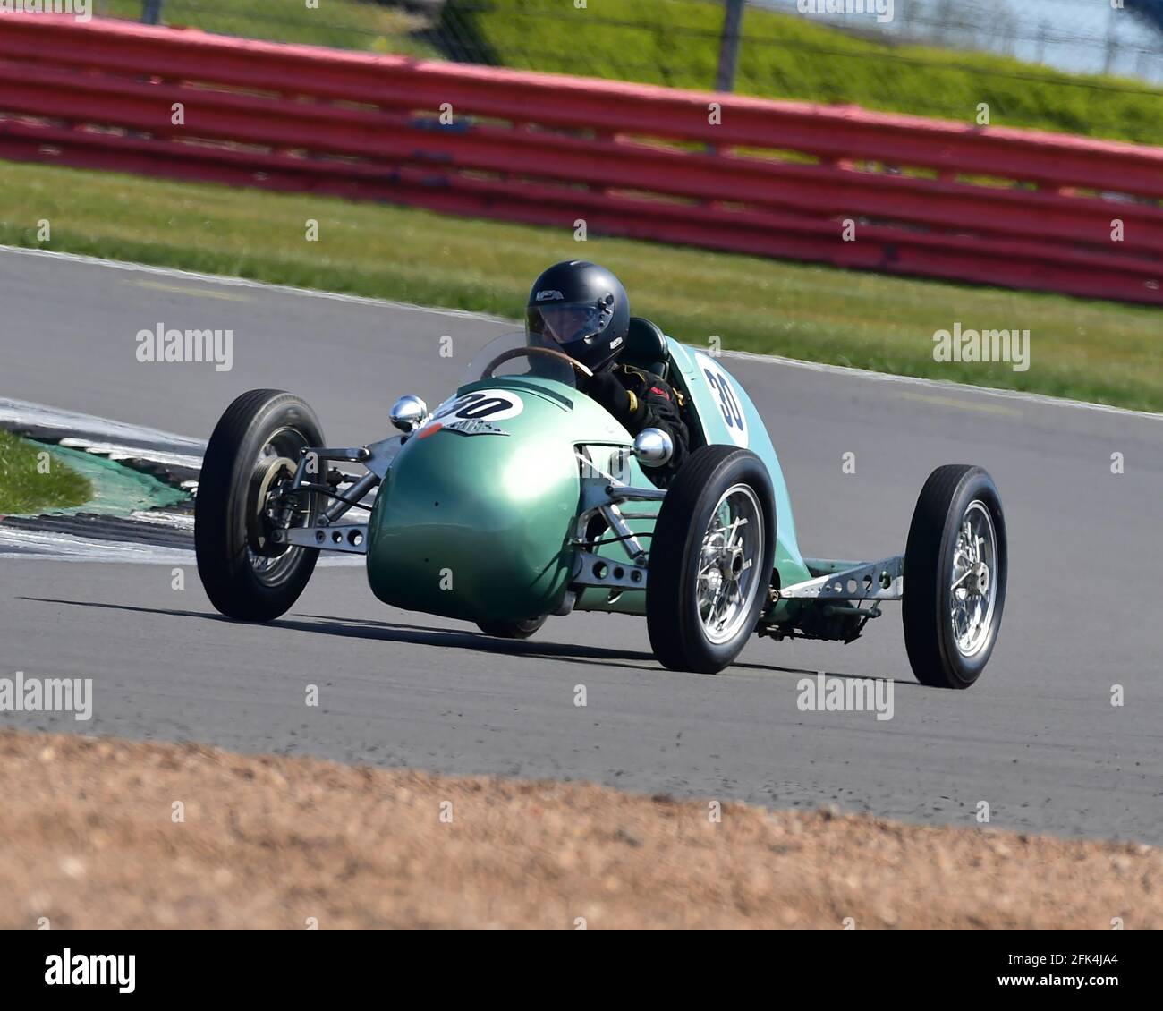 Charles Reynolds, Kieft CK53, Formel 3, 500 Owners Association, VSCC Spring Start Meeting, Silverstone, Northamptonshire, England, 17. April 2021. Stockfoto